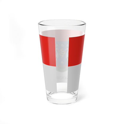 Flag of Homokmegy (Hungary) Pint Glass 16oz