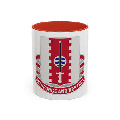 386 Engineer Battalion (U.S. Army) Accent Coffee Mug