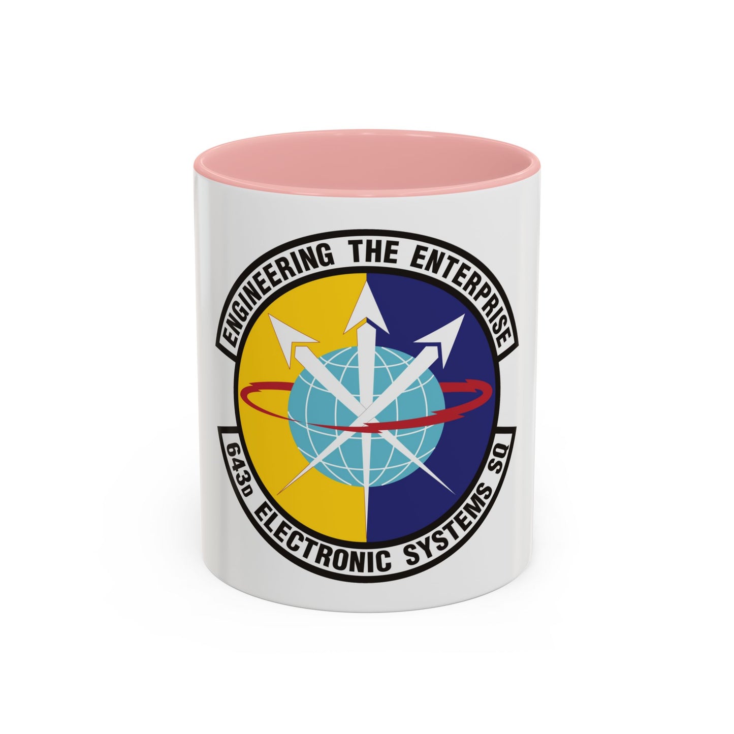 643d Electronic Systems Squadron (U.S. Air Force) Accent Coffee Mug