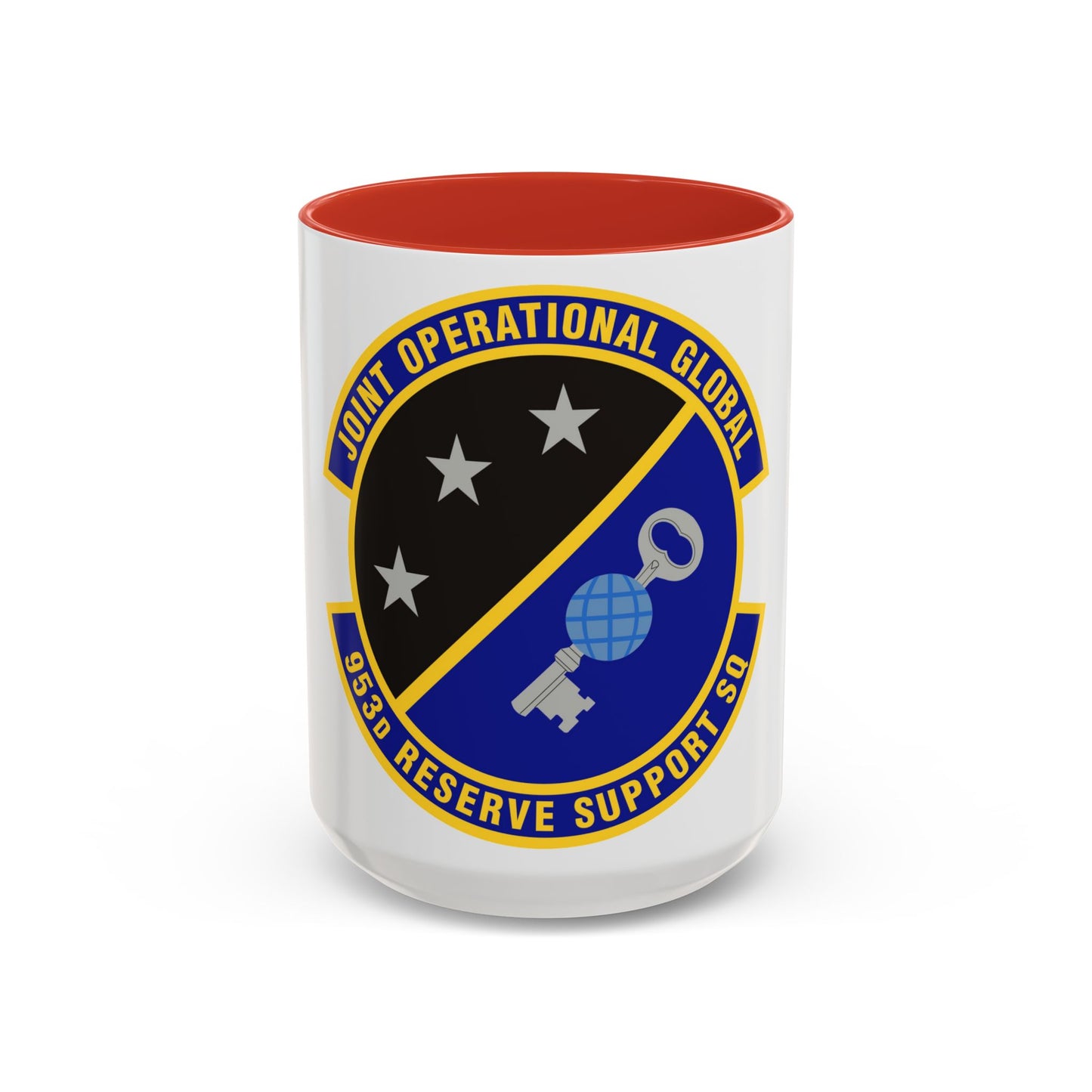 953d Reserve Support Squadron (U.S. Air Force) Accent Coffee Mug