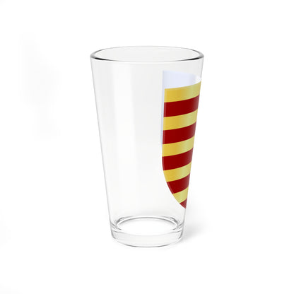 Genk wapen2 (Belgium) (Coat of Arms) Pint Glass 16oz