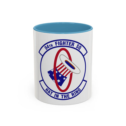 94 Fighter Squadron ACC (U.S. Air Force) Accent Coffee Mug