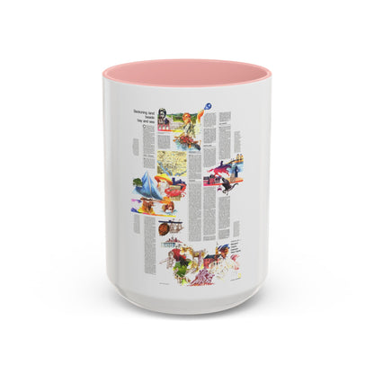 USA - Mid-Atlantic States 2 (1976) (Map) Accent Coffee Mug