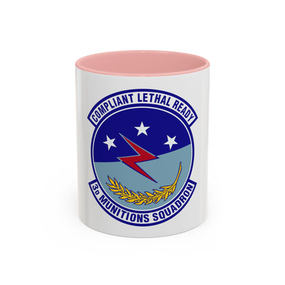 3d Munitions Squadron (U.S. Air Force) Accent Coffee Mug