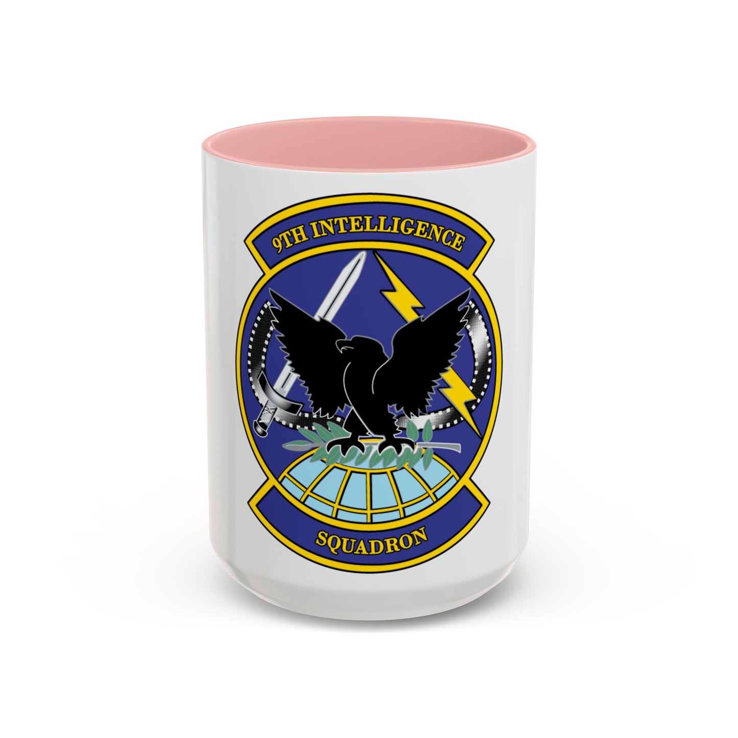 9th Intelligence Sq (U.S. Air Force) Accent Coffee Mug