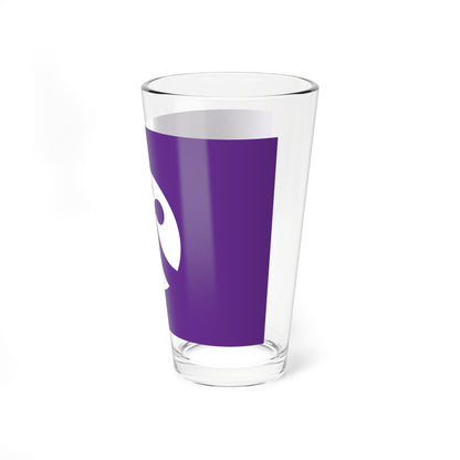 Flag of Hakata Fukuoka (Japan) Pint Glass 16oz