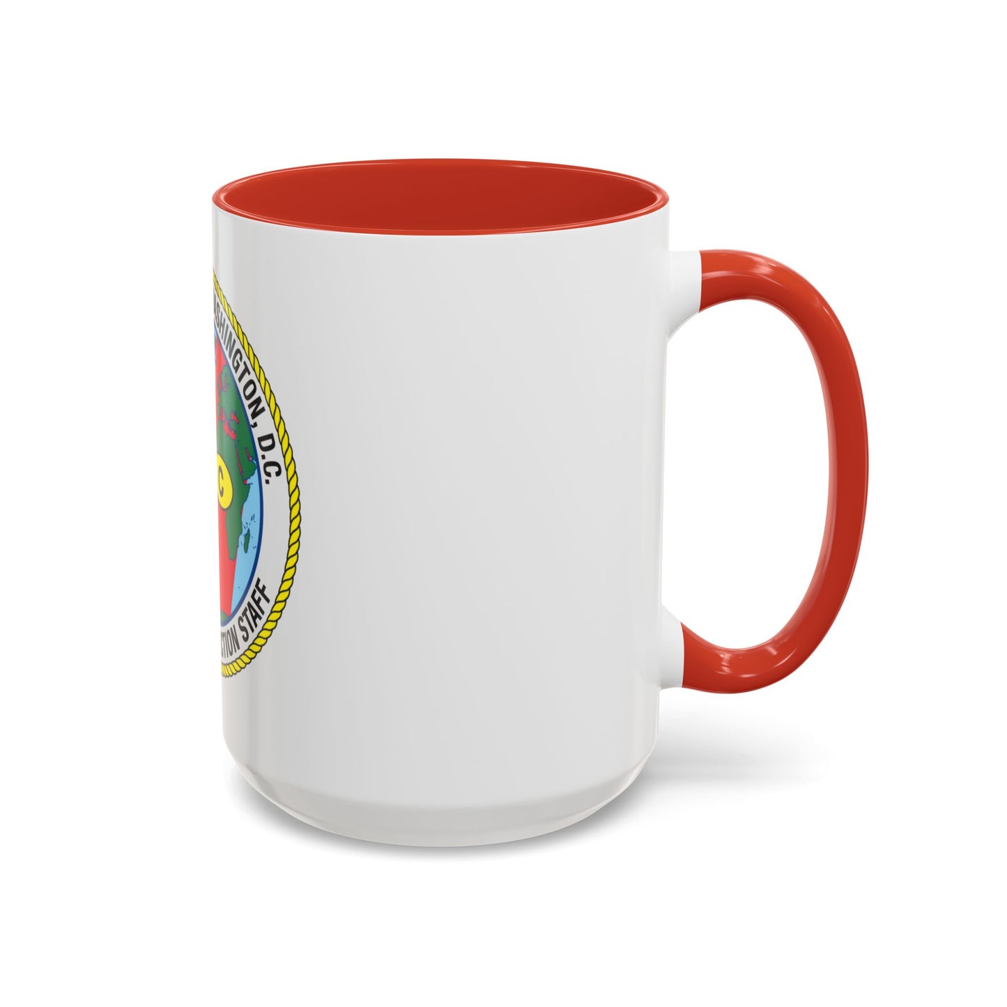 USCG Washington DC Traveling Inspection Staff (U.S. Coast Guard) Accent Coffee Mug