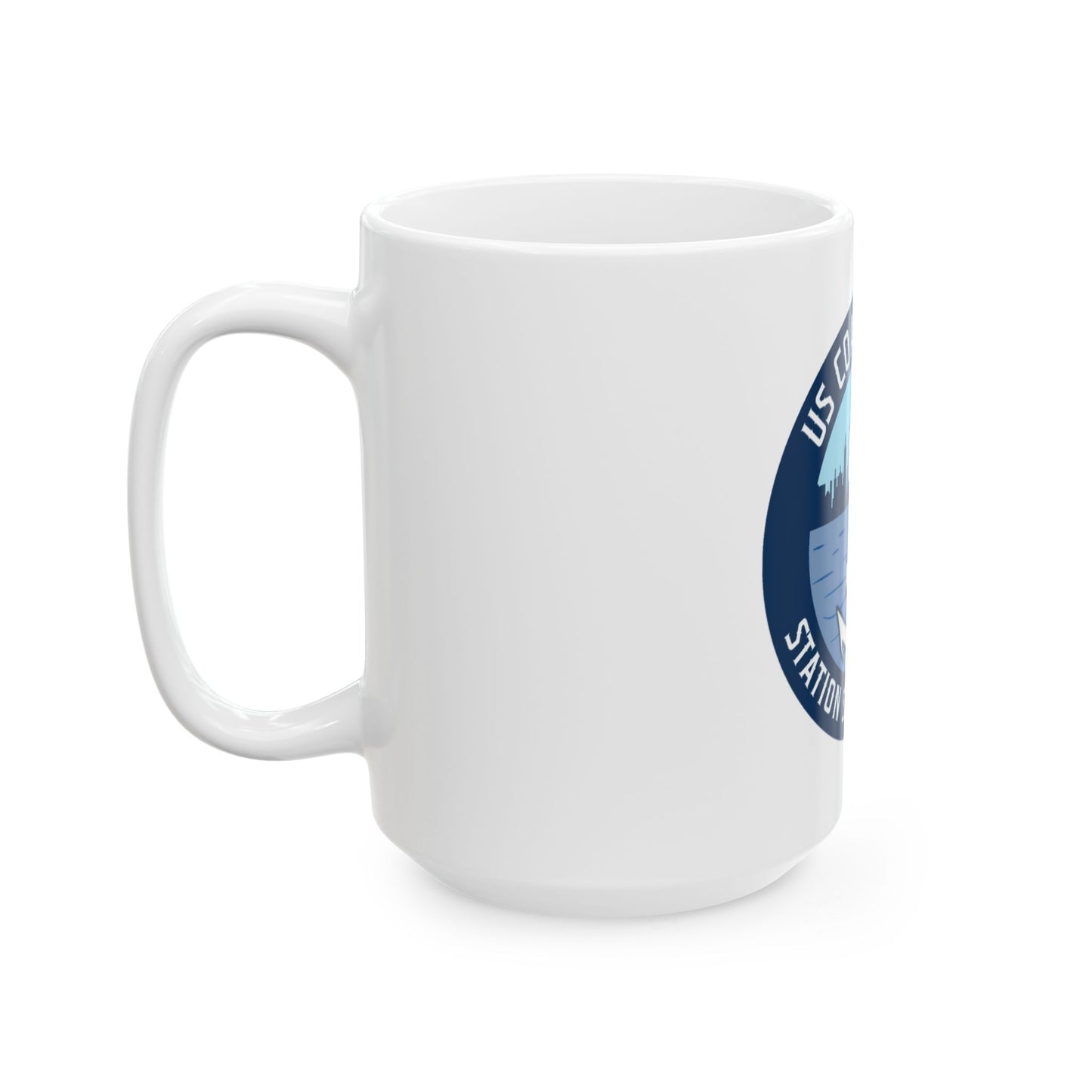 USCG Station San Francisco (U.S. Coast Guard) White Coffee Mug