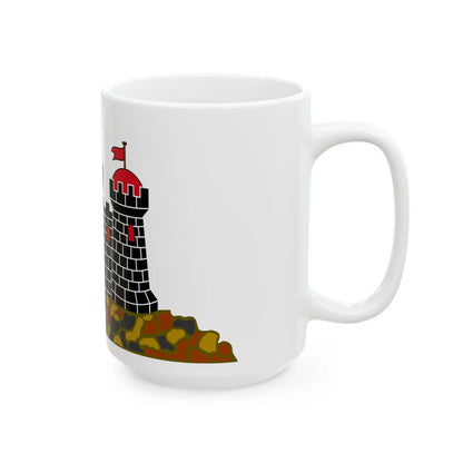 Flag of Edinburgh UK - White Coffee Mug-Go Mug Yourself