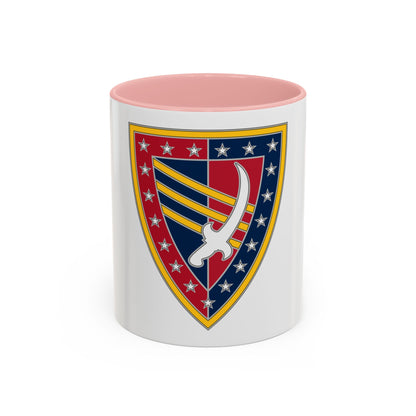 38 Sustainment Brigade (U.S. Army) Accent Coffee Mug
