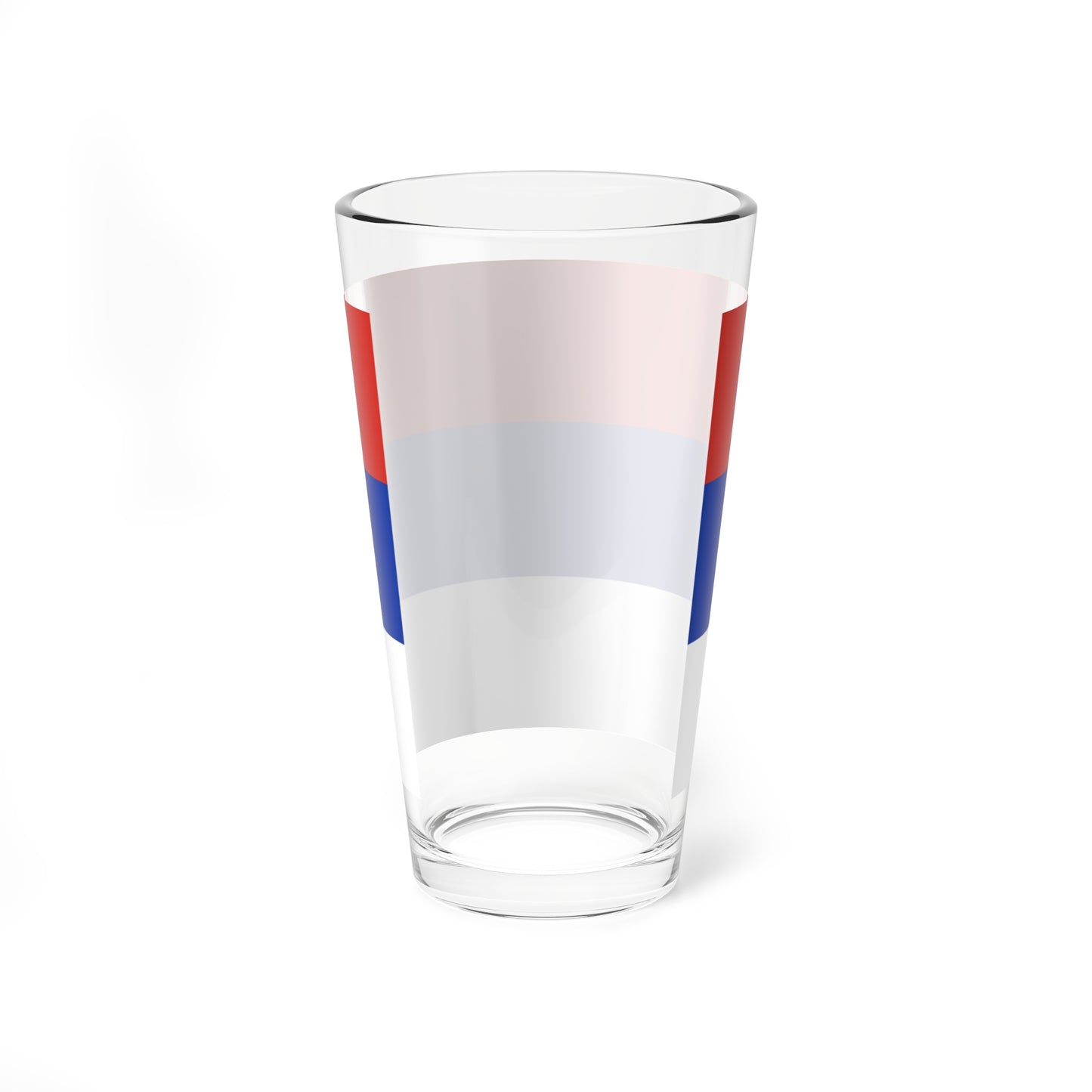 Flag of Russia upside down (Russia) Pint Glass 16oz