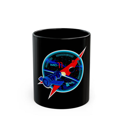 Soyuz MS-11 (Soyuz Programme) Black Coffee Mug
