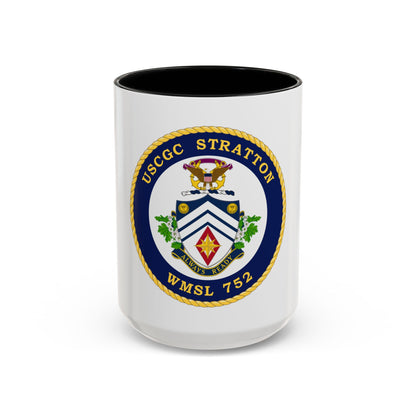 USCG Stratton WMSL 752 (U.S. Coast Guard) Accent Coffee Mug