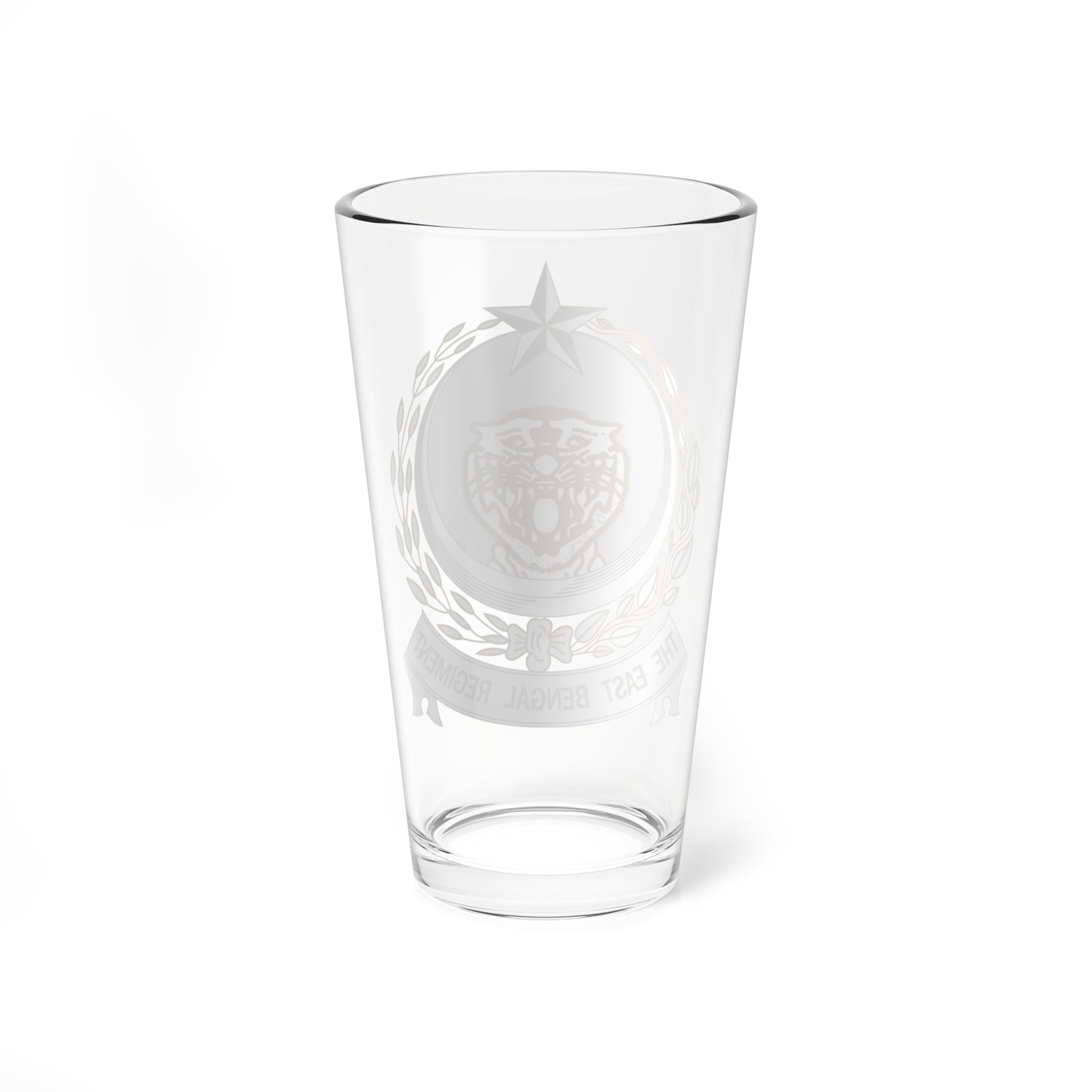 East Bengal Regiment Insignia (Bangladesh) (Coat of Arms) Pint Glass 16oz