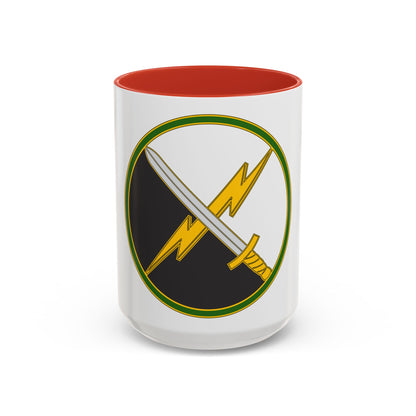 First Information Operations Command CSIB (U.S. Army) Accent Coffee Mug