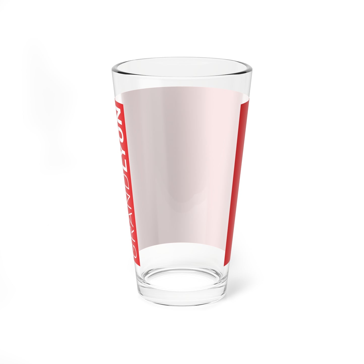 Flag of the Department of Grand Lyon (France) Pint Glass 16oz