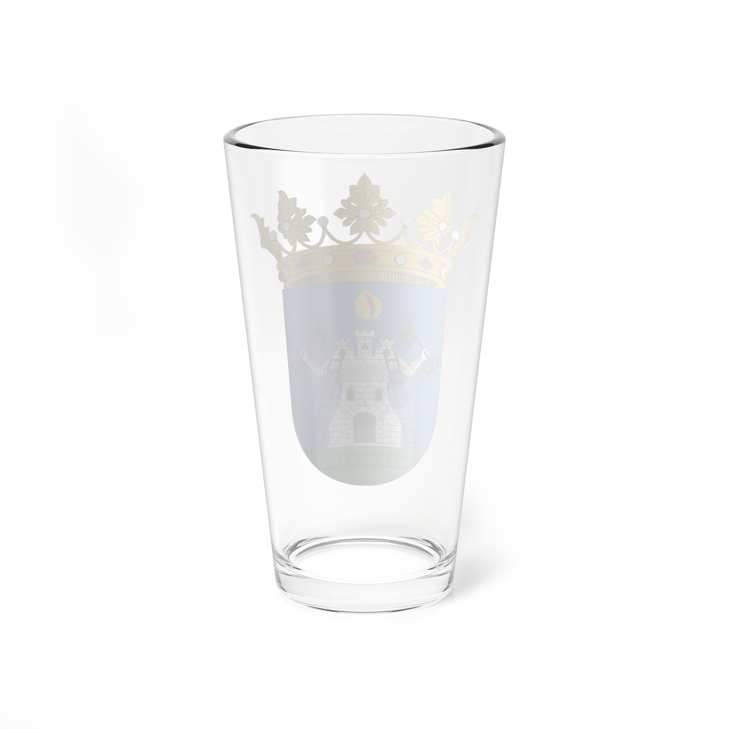 Escudo de Alhama de Granada (Spain) (Coat of Arms) Pint Glass 16oz