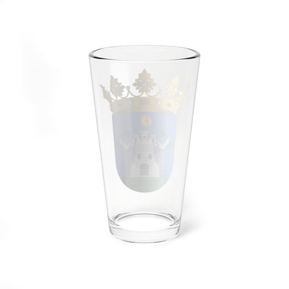 Escudo de Alhama de Granada (Spain) (Coat of Arms) Pint Glass 16oz