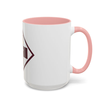 US 32nd Medical Brigade SSI (U.S. Army) Accent Coffee Mug
