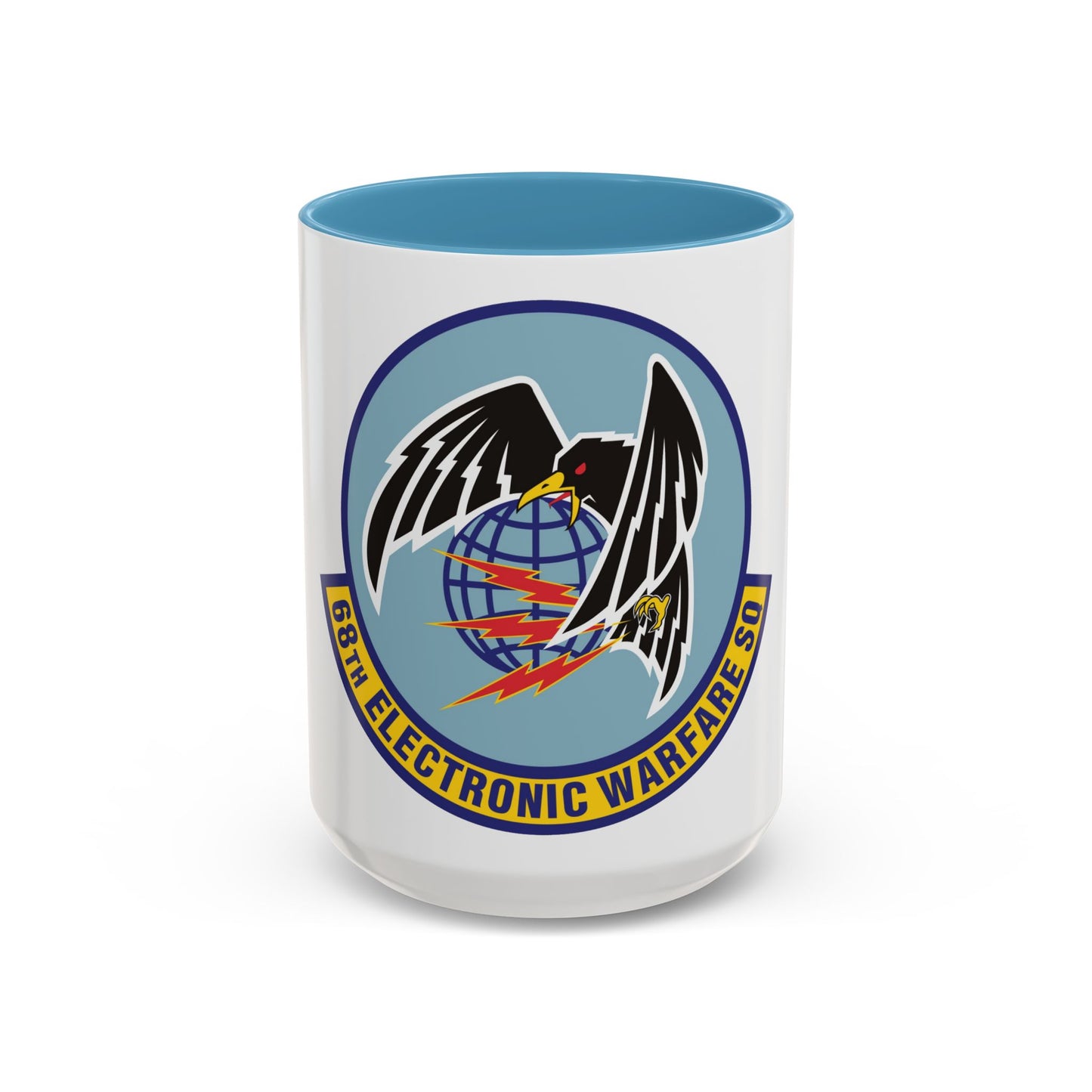 68th Electronic Warfare Squadron (U.S. Air Force) Accent Coffee Mug