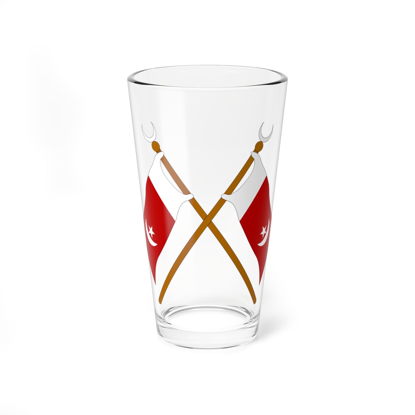 Coat of Arms of Umm Al Quwain (United Arab Emirates) (Coat of Arms) Pint Glass 16oz