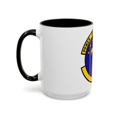580 Software Engineering Squadron AFMC (U.S. Air Force) Accent Coffee Mug