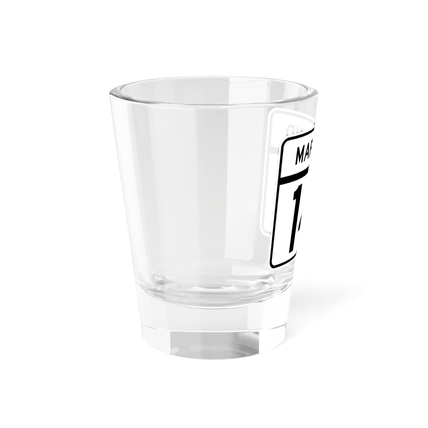MD Route 141 (Maryland) (Road Sign) Shot Glass 1.5oz