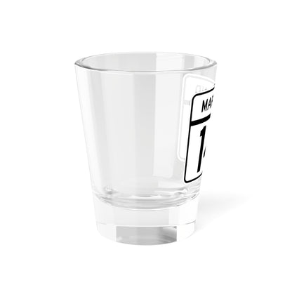 MD Route 141 (Maryland) (Road Sign) Shot Glass 1.5oz