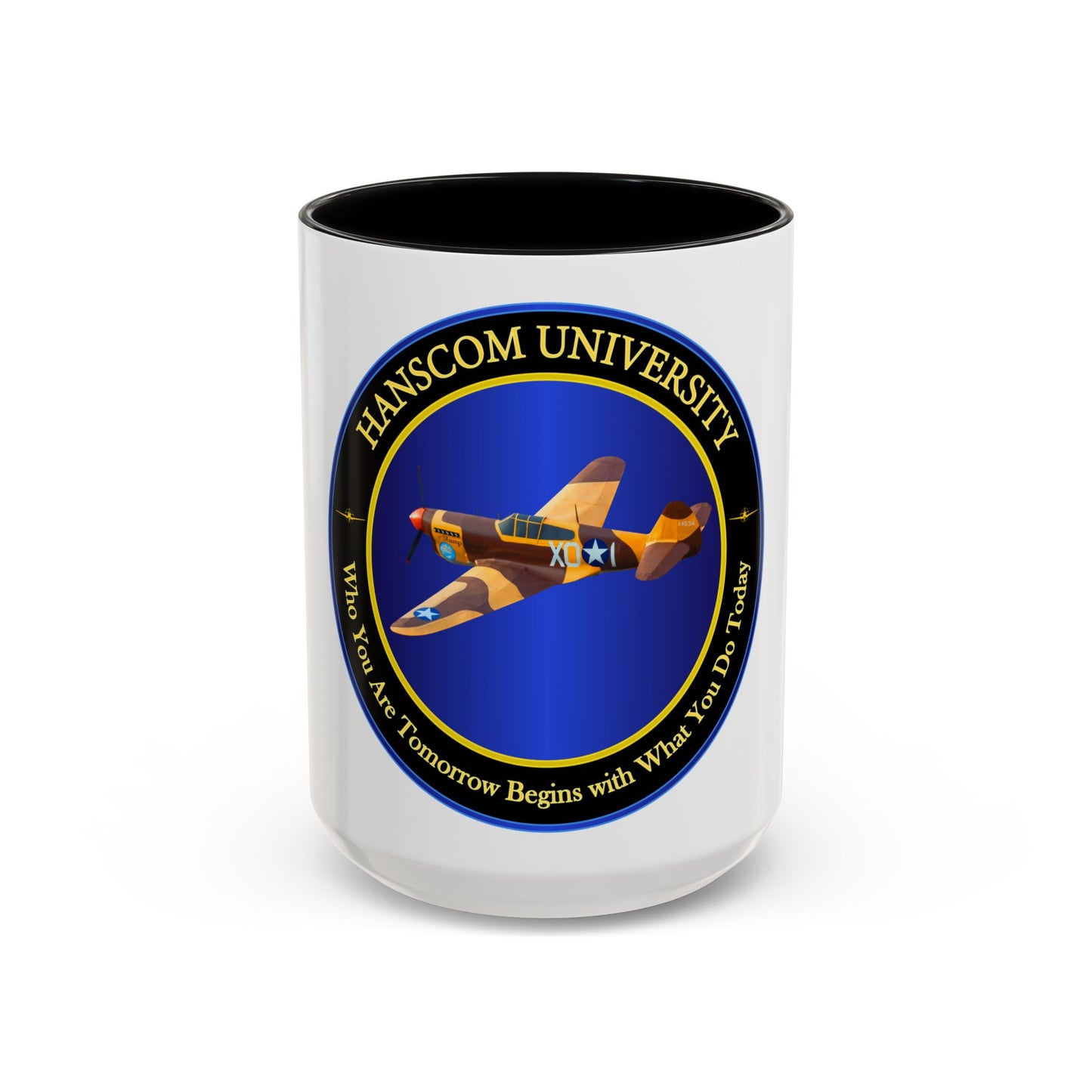 Hanscom University (U.S. Air Force) Accent Coffee Mug