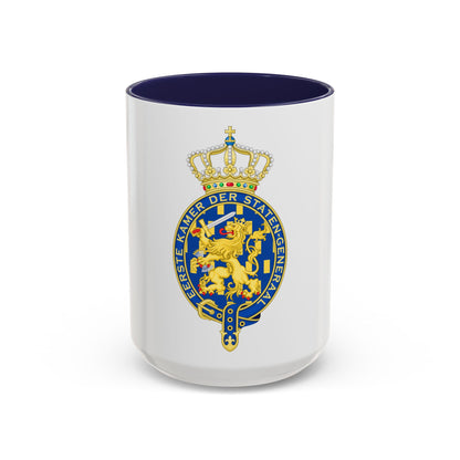 Coat of arms of the Eerste Kamer - Accent Coffee Mug