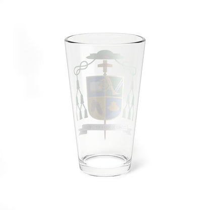 Escudo de Giovane Pereira de Melo (Spain) (Coat of Arms) Pint Glass 16oz