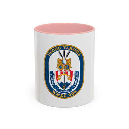 USCGC Tahoma WMEC 908 (U.S. Coast Guard) Accent Coffee Mug