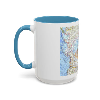 Top Of The World (1965) (Map) Accent Coffee Mug