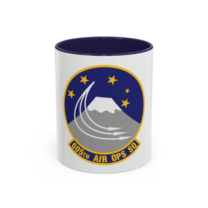 605th Air Operations Squadron (U.S. Air Force) Accent Coffee Mug