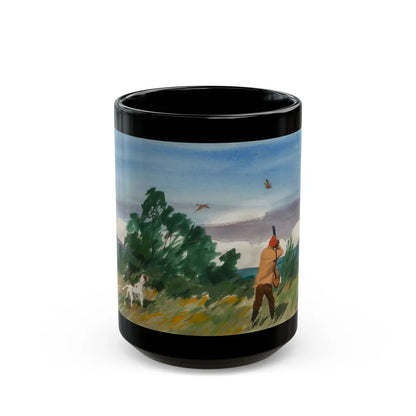 Country Life (3) - Black Coffee Mug-15oz-Go Mug Yourself