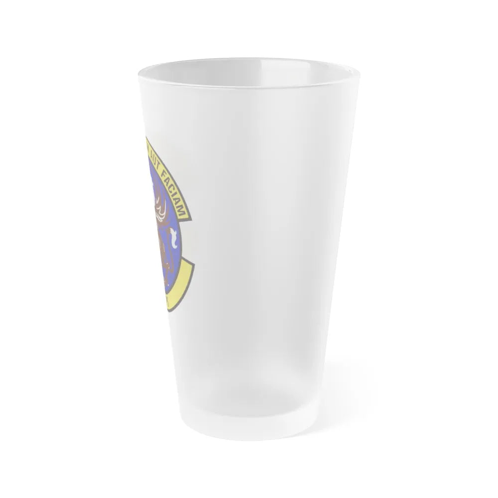 721st Aerial Port Squadron (U.S. Air Force) Frosted Pint Glass 16oz-Go Mug Yourself