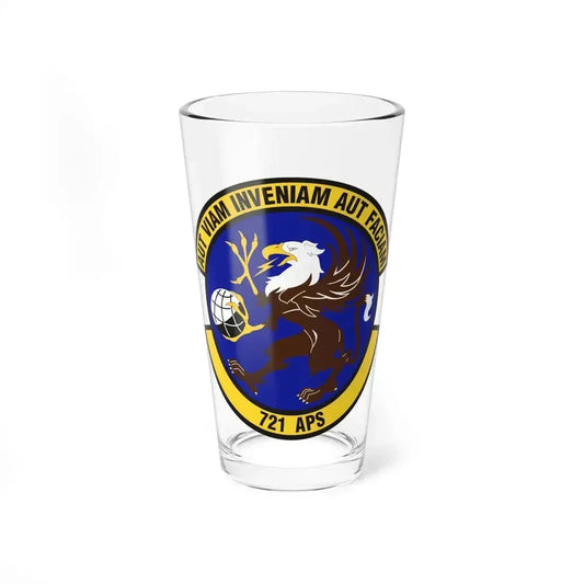 721st Aerial Port Squadron (U.S. Air Force) Pint Glass 16oz 16oz - Go Mug Yourself