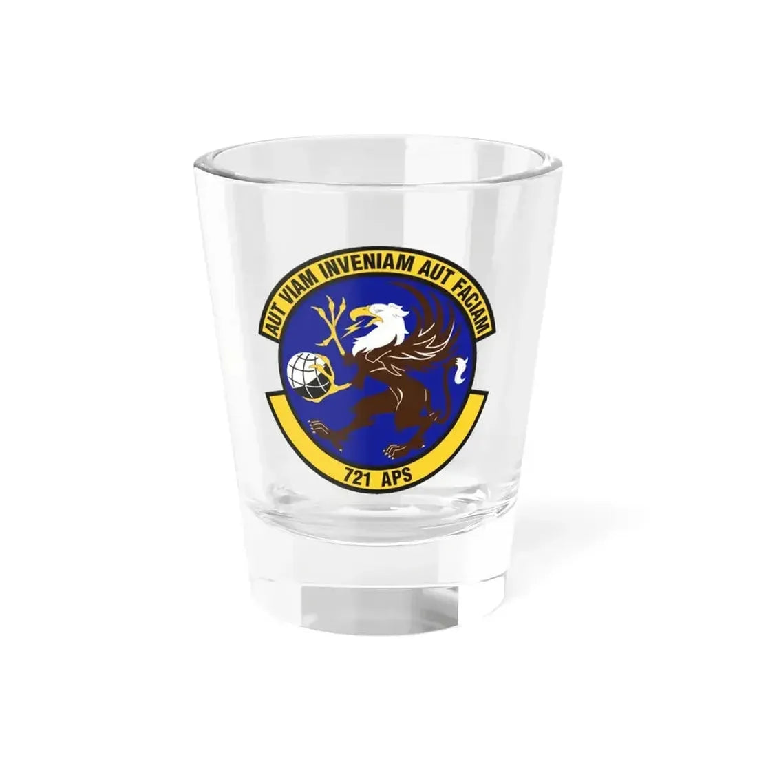 721st Aerial Port Squadron (U.S. Air Force) Shot Glass 1.5oz 1.5oz - Go Mug Yourself