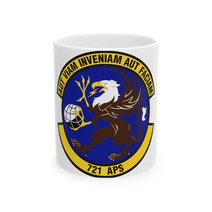 721st Aerial Port Squadron (U.S. Air Force) White Coffee Mug 11oz - Go Mug Yourself