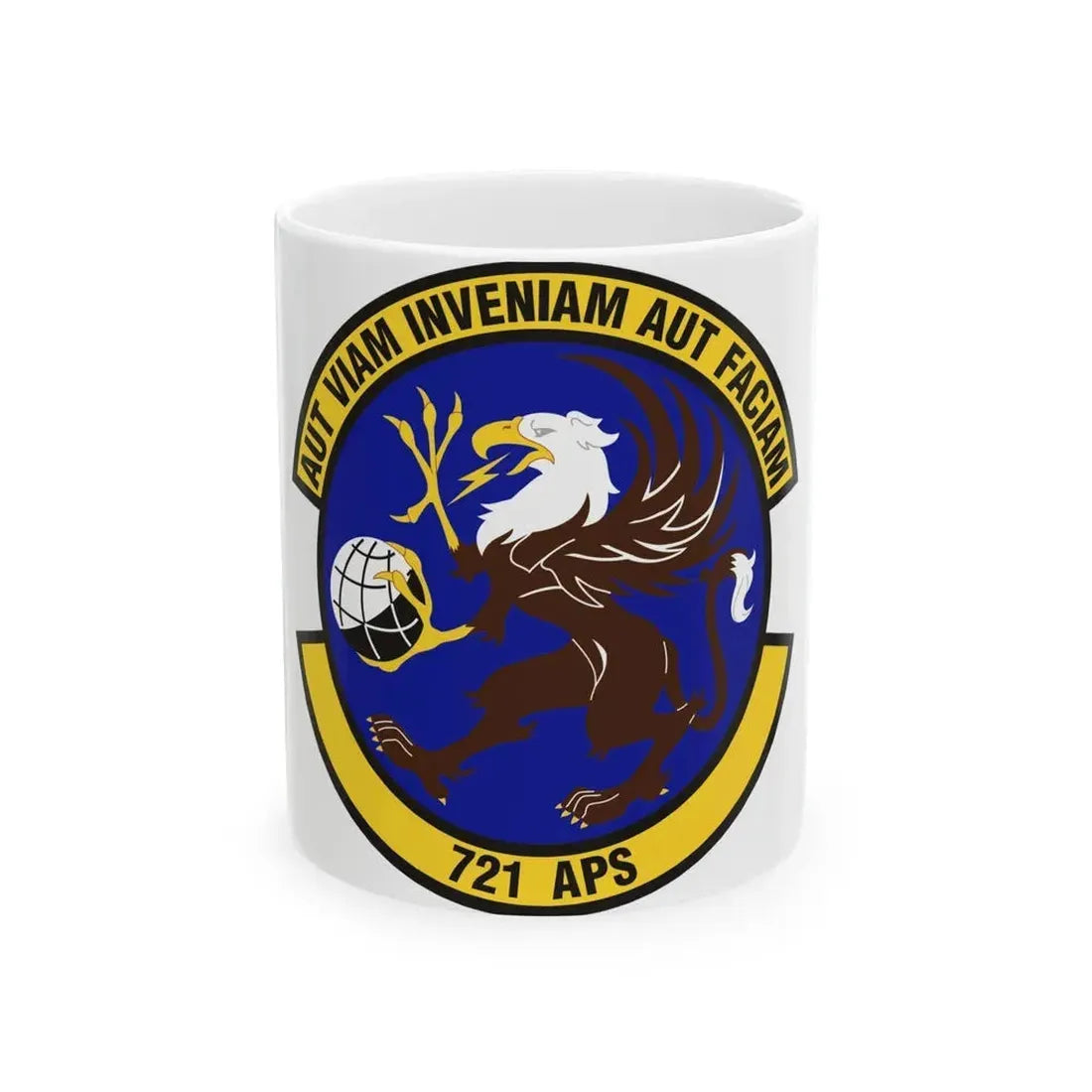 721st Aerial Port Squadron (U.S. Air Force) White Coffee Mug 11oz - Go Mug Yourself