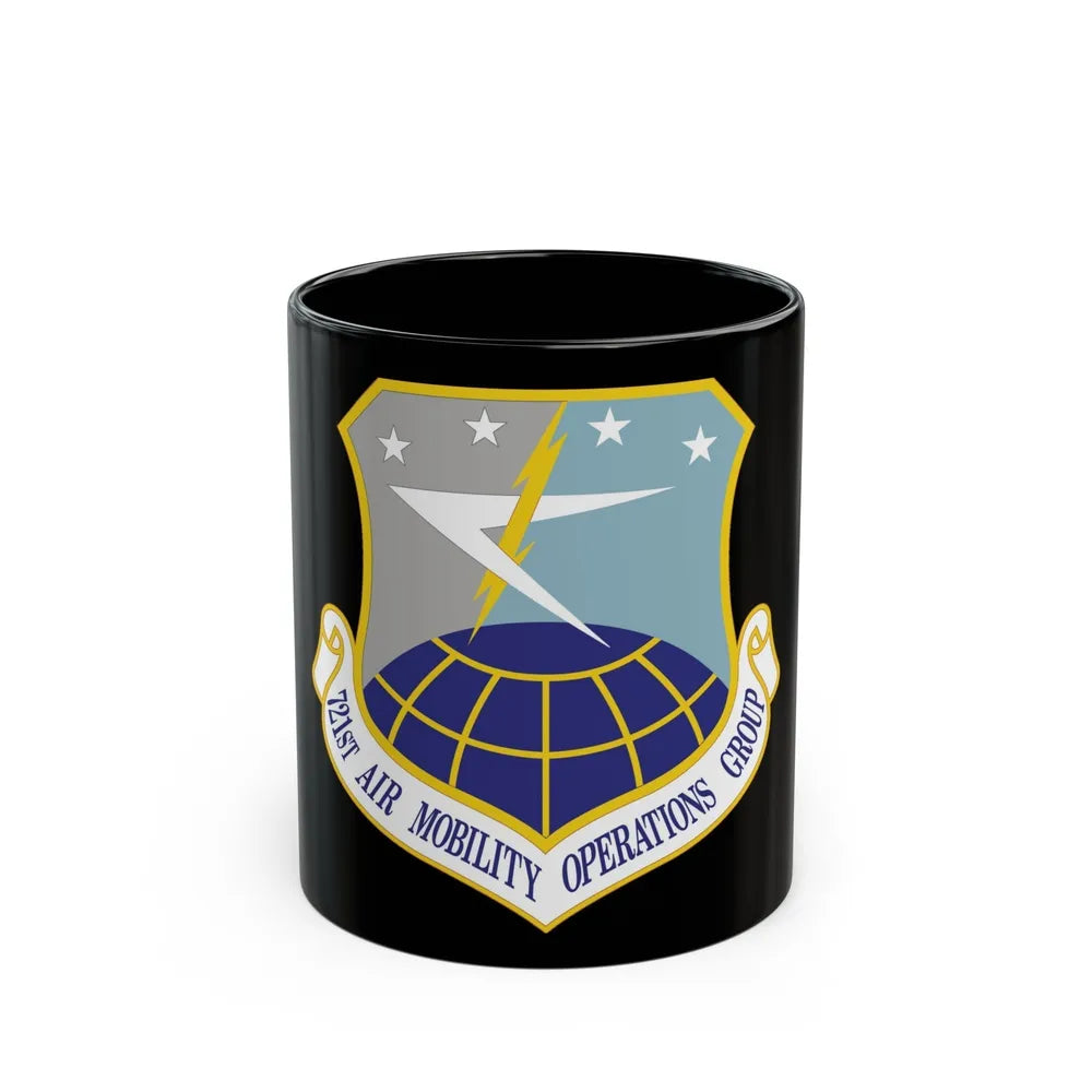 721st Air Mobility Operations Group (U.S. Air Force) Black Coffee Mug-11oz-Go Mug Yourself