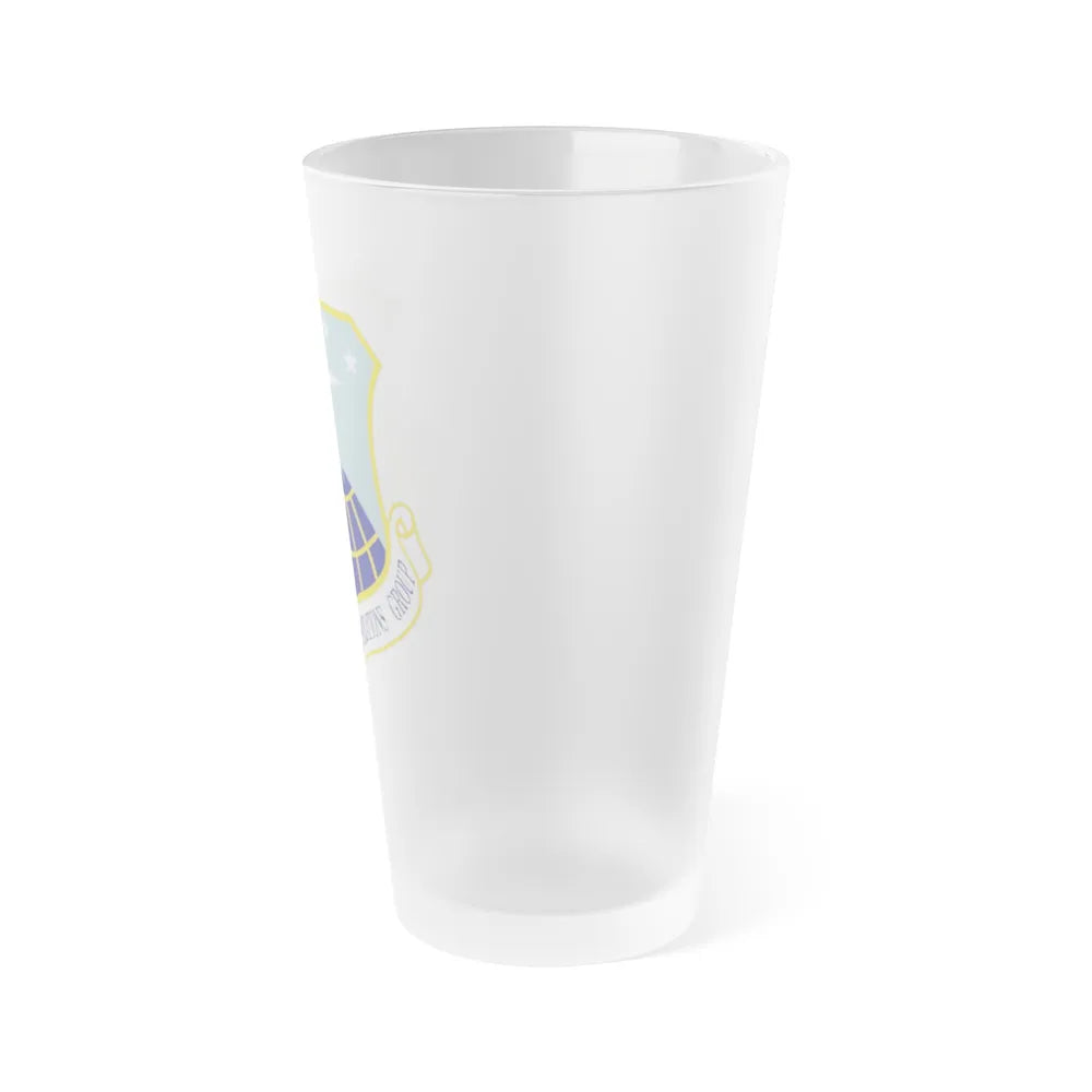 721st Air Mobility Operations Group (U.S. Air Force) Frosted Pint Glass 16oz-Go Mug Yourself