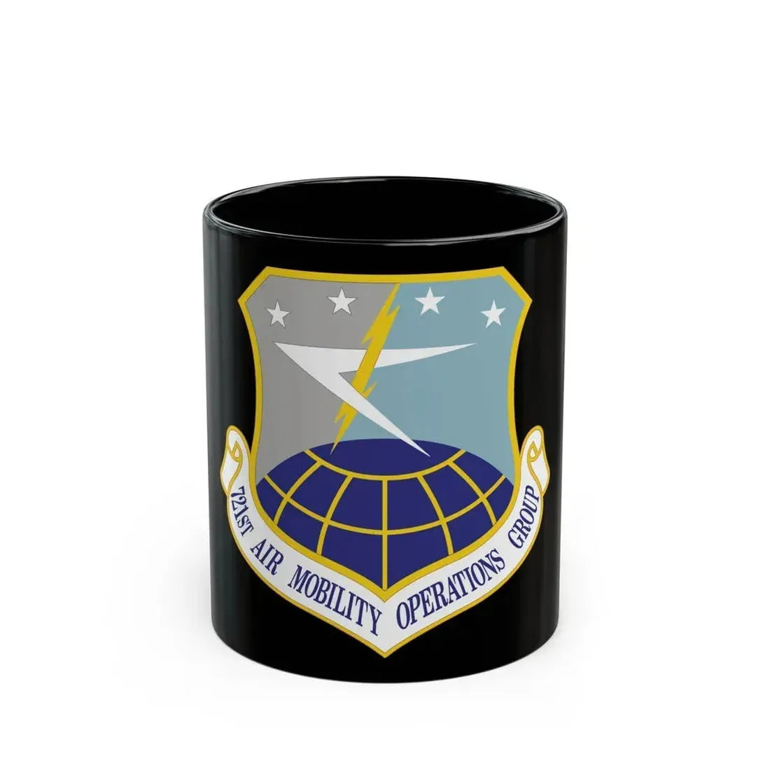 721st Air Mobility Operations Group (U.S. Air Force) Black Coffee Mug 11oz - Go Mug Yourself