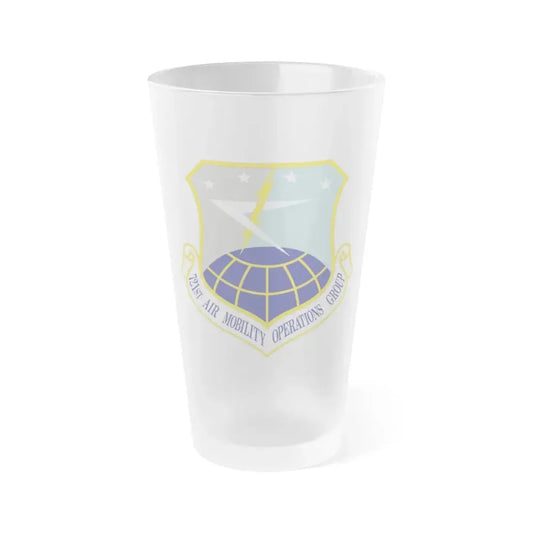 721st Air Mobility Operations Group (U.S. Air Force) Frosted Pint Glass 16oz Default Title - Go Mug Yourself