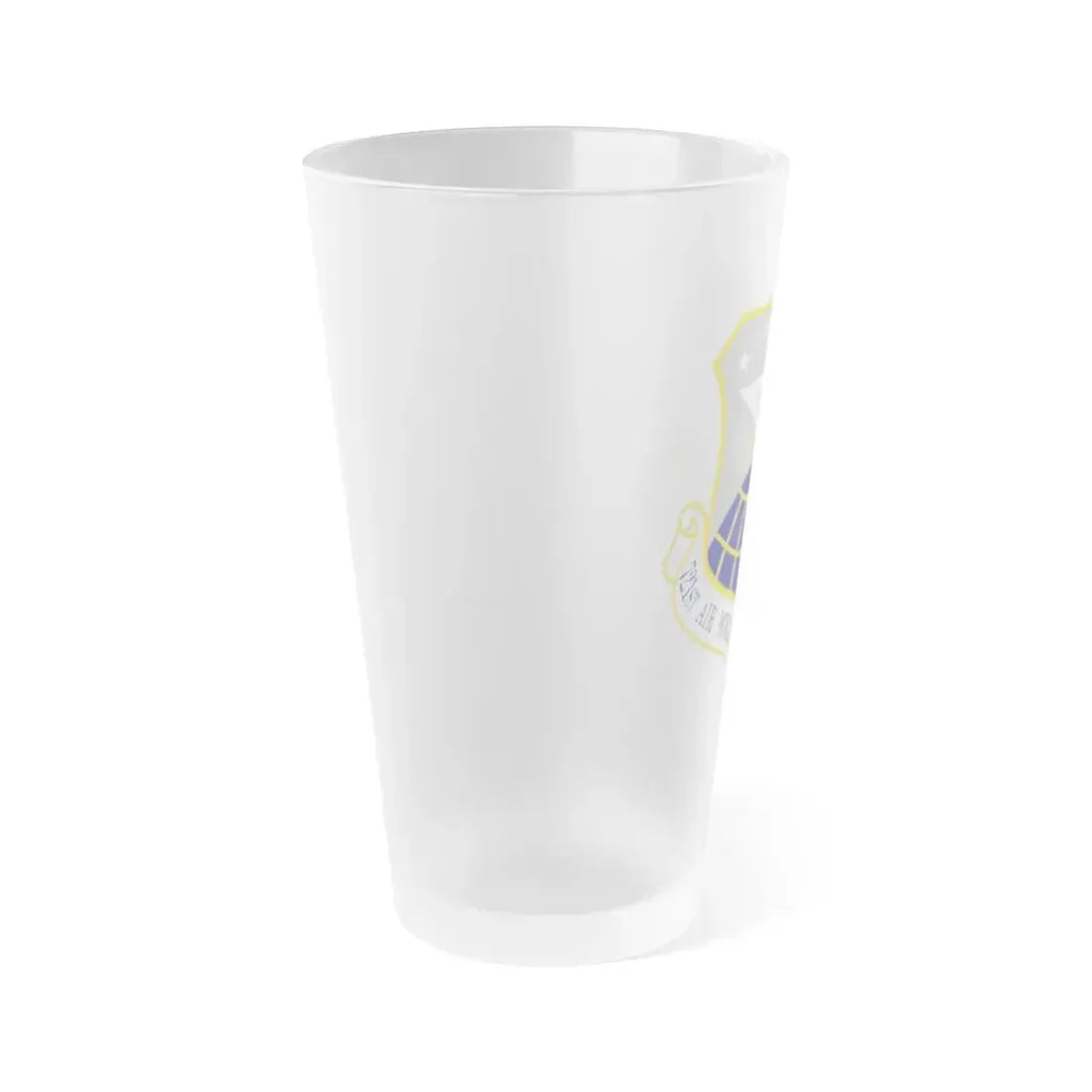 721st Air Mobility Operations Group (U.S. Air Force) Frosted Pint Glass 16oz - Go Mug Yourself
