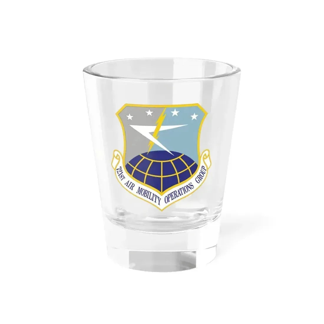 721st Air Mobility Operations Group (U.S. Air Force) Shot Glass 1.5oz 1.5oz - Go Mug Yourself