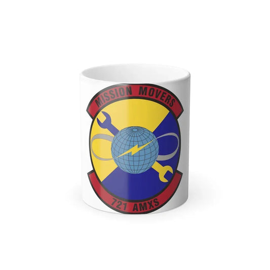 721st Aircraft Maintenance Squadron (U.S. Air Force) Color Changing Coffee Mug 11oz - Go Mug Yourself