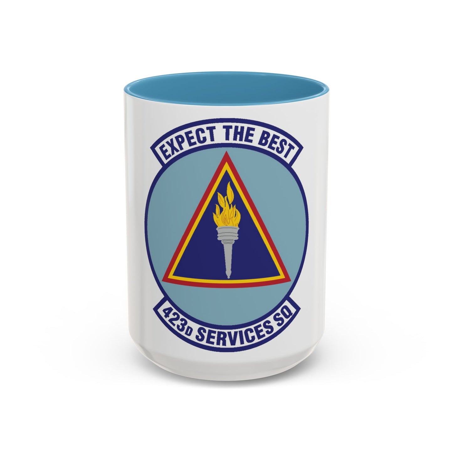 423d Services Squadron (U.S. Air Force) Accent Coffee Mug