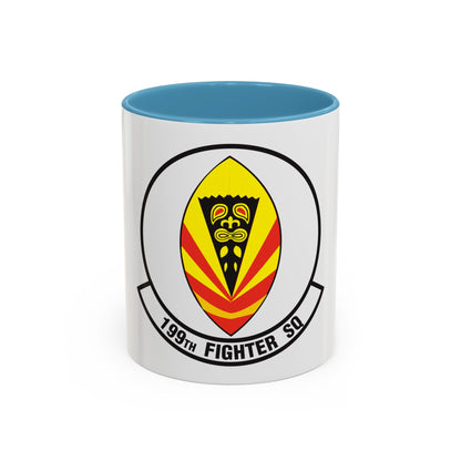 199 Fighter Squadron (U.S. Air Force) Accent Coffee Mug