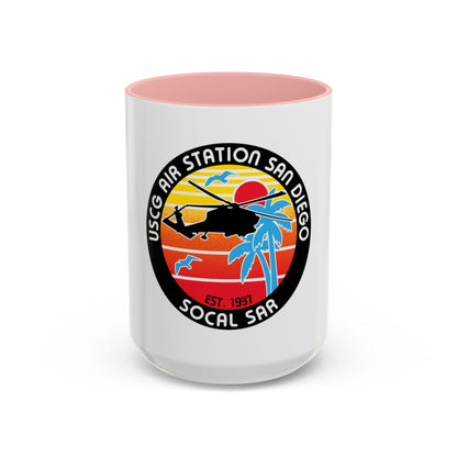 USCG Sector San Diego SOCAL SAR (U.S. Coast Guard) Accent Coffee Mug